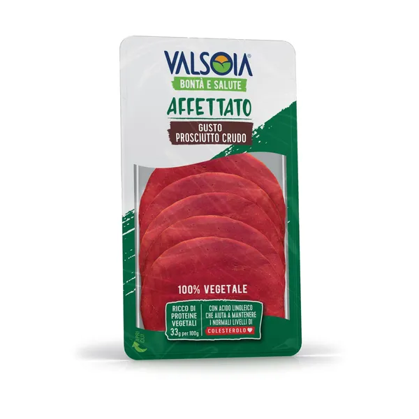 Augalinės kilmės rūkyto kumpio skonio užkandis VALSOIA, 90 g