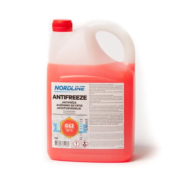Aušinimo skystis LONGLIFE G12, 4 kg, -35 °C, 3,73 l
