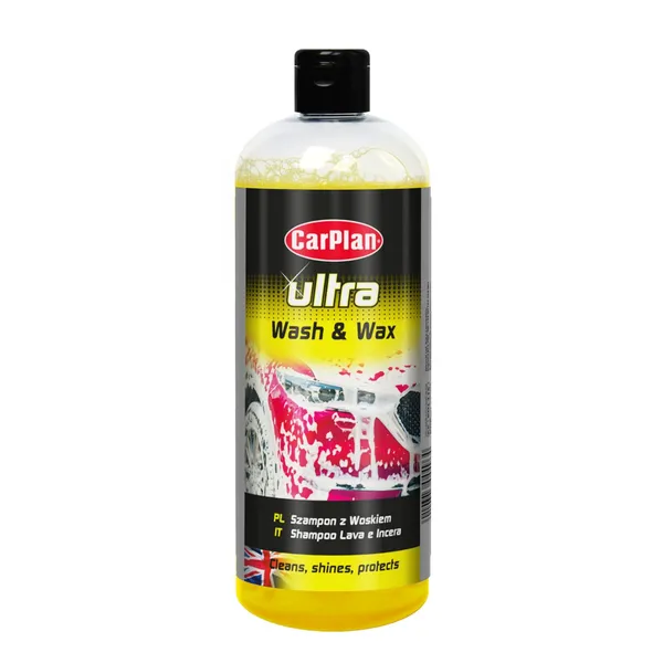Automobilių šampūnas WASH & WAX ULTRA, 1 l