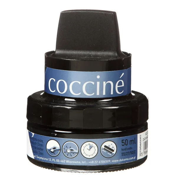 Avalynės vaškas su kempinėle (juodas) COCCINE NANO, 50 ml