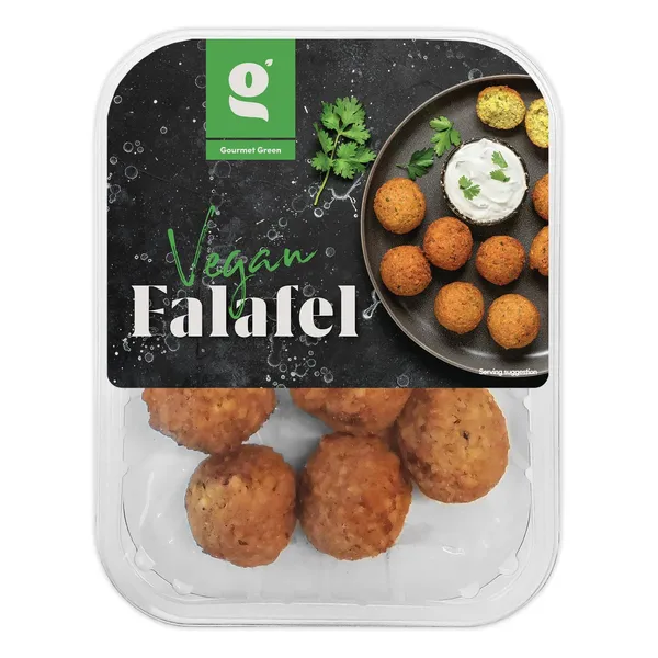 Avinžirnių maltinukai FALAFEL GOURMET GREEN, 200 g