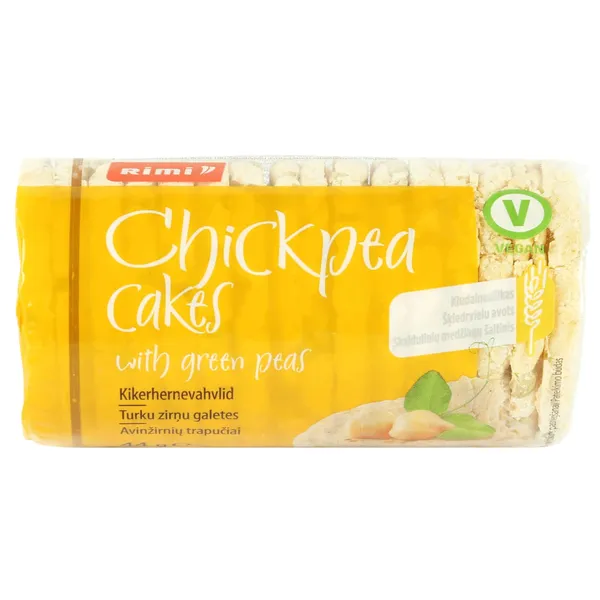 Turku zirņu galetes ar zaļ. zirn., veg. 44g