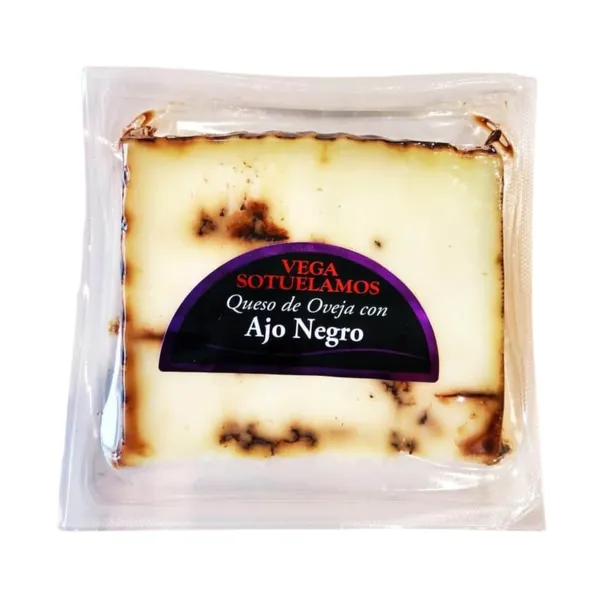 Avių pieno sūris su juodaisiai česnakais VEGA MANCHA, 200 g
