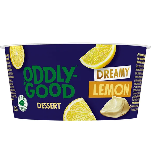 Avižų desertas ODDLYGOOD DREAMY su citrinomis, 130 g