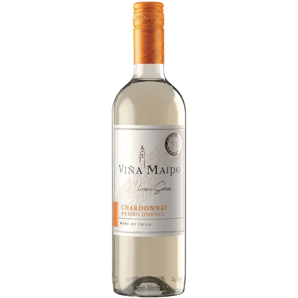Baltasis sausas vynas VINA MAIPO CLASSIC SERIES CHARDONNAY PEDRO JIMENEZ, 12 %, 0,75 l