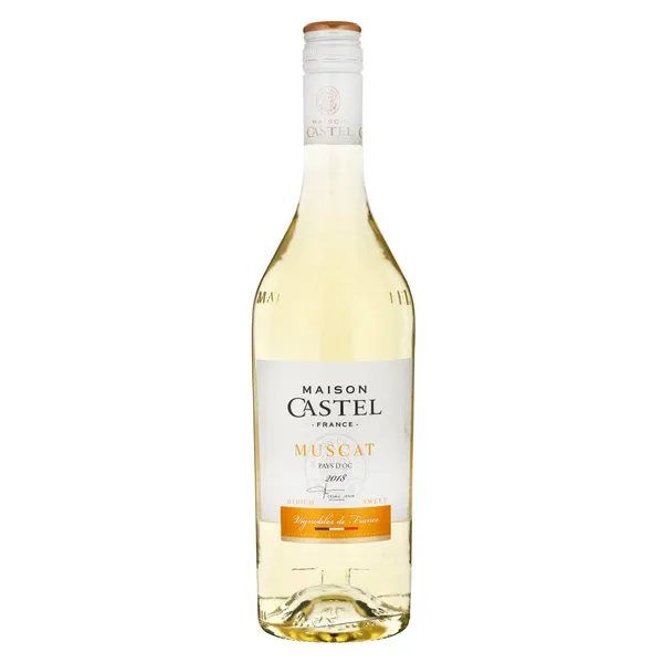 Baltasis pusiau saldus vynas su SGN MAISON CASTEL MUSCAT, 0,75 l