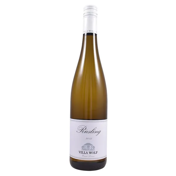 Baltasis sausas rūšinis vynas VILLA WOLF RIESLING, 0,75 l