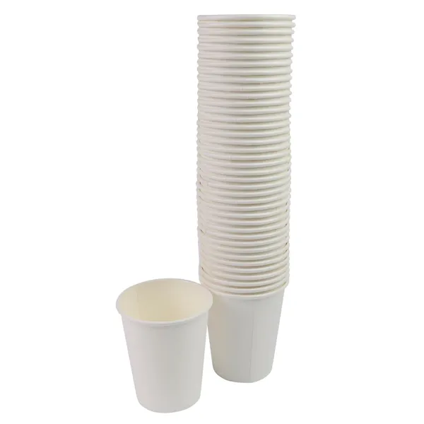 Balti popieriniai puodeliai RIMI, 240ml, 20 vnt.