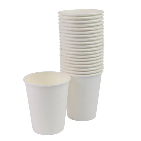 Balti popieriniai puodeliai RIMI, 240ml, 40 vnt.