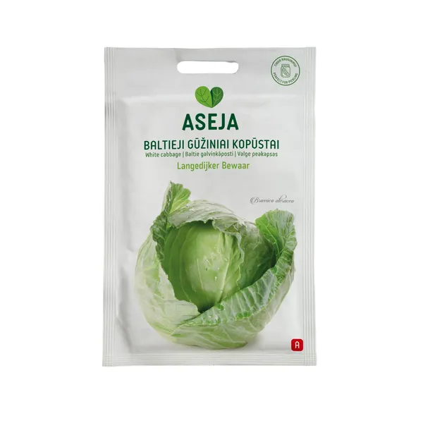Baltagūžių kopūstų sėklos ASEJA LANGEDIJKER BEWAAR, 1 g, 20-0518 (A)