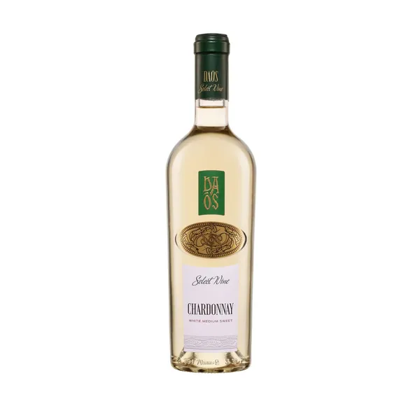 Baltasis pusiau saldus vynas DAOS CHARDONNAY, 0,75 l