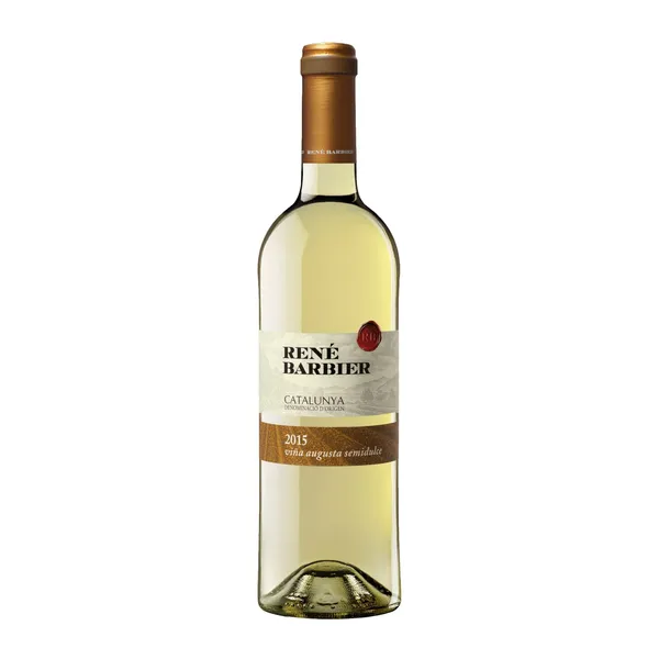 Baltasis pusiau saldus vynas RENE BARBIER BLANCO, 0,75 l