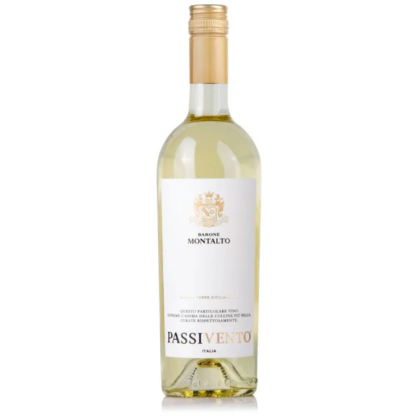 Baltasis sausas vynas BARONE MONTALTO PASSIVENTO BIANCO, 0,75 l