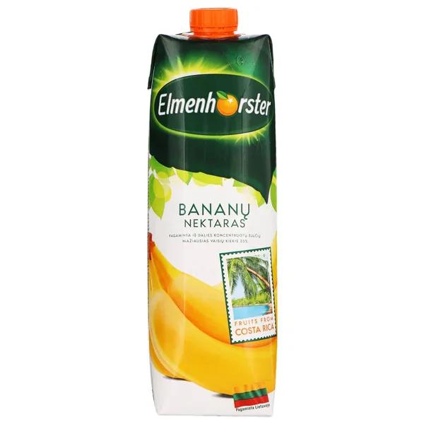 Bananų nektaras ELMENHORSTER (25%), 1 l