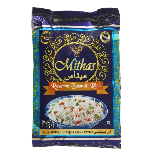 Basmati rīsi MITHAS 1kg