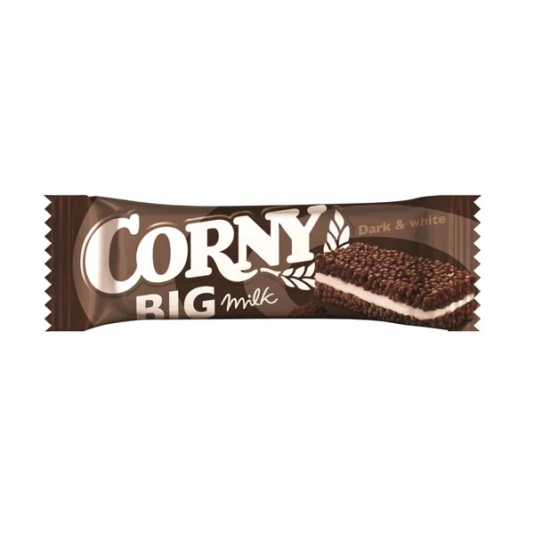Batoniņš Corny Big Sandwich Dark&White 40g
