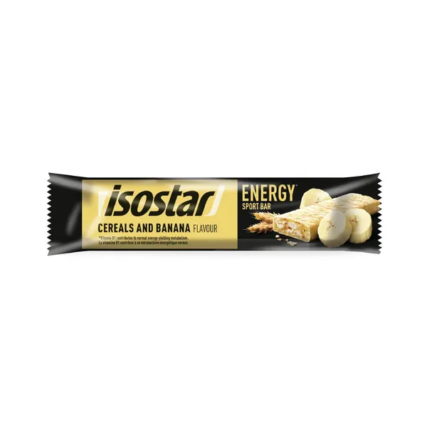 Batonėlis ISOSTAR ENERGY su bananų skoniu, 40 g