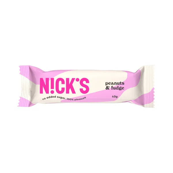Batonėlis su riešutais NICKS su saldikliais, 40 g