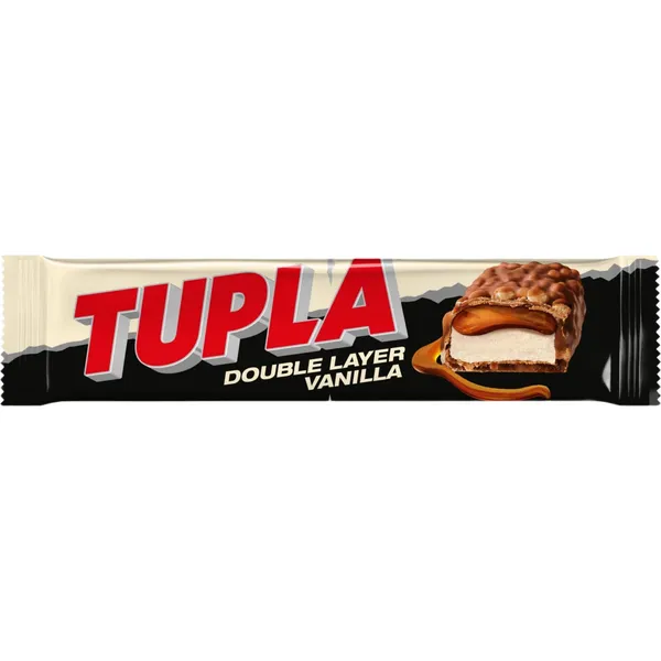 Batoniņš Tupla Double layer Vanilla 48g