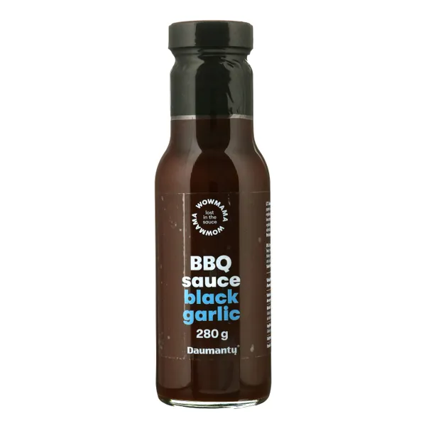 BBQ padažas su juodaisiais česnakais WOWMAMA, 280g