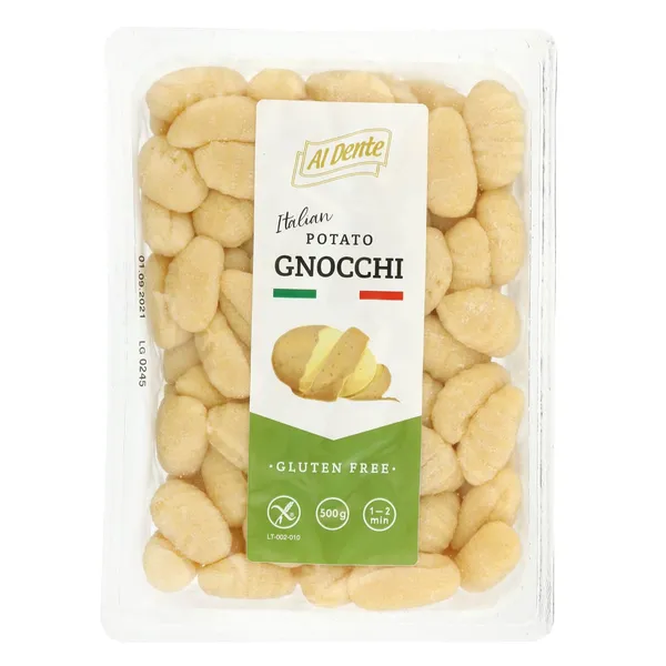 Itališki bulvių virtinukai AL DENTE, be glitimo, 500 g