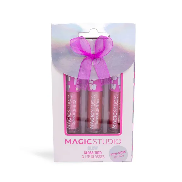 Spīdumu kompl. Magic Studio Glow Gloss 3gab.