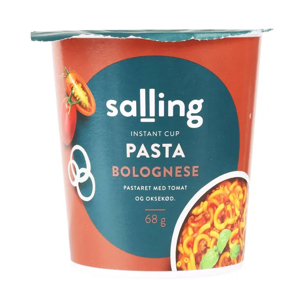 Bolonijos makaronai su pomidorais ir jautiena SALLING, 68 g