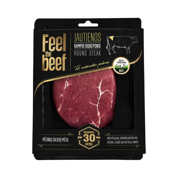 30 dienų brandintas jautienos kumpio didkepsnis FEEL THE BEEF, 300 g