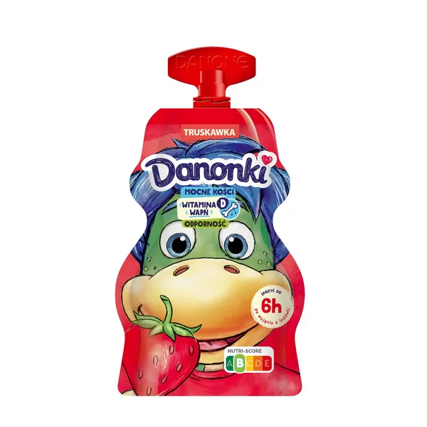Braškių skonio jogurtas DANONINO, 70 g