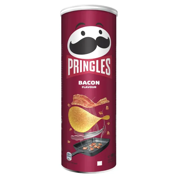 Bulvių traškučiai PRINGLES BACON, 165 g