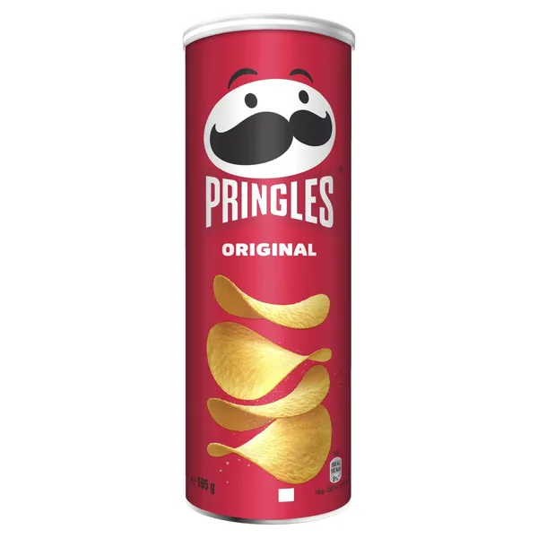 Bulvių traškučiai PRINGLES ORIGINAL, 165 g