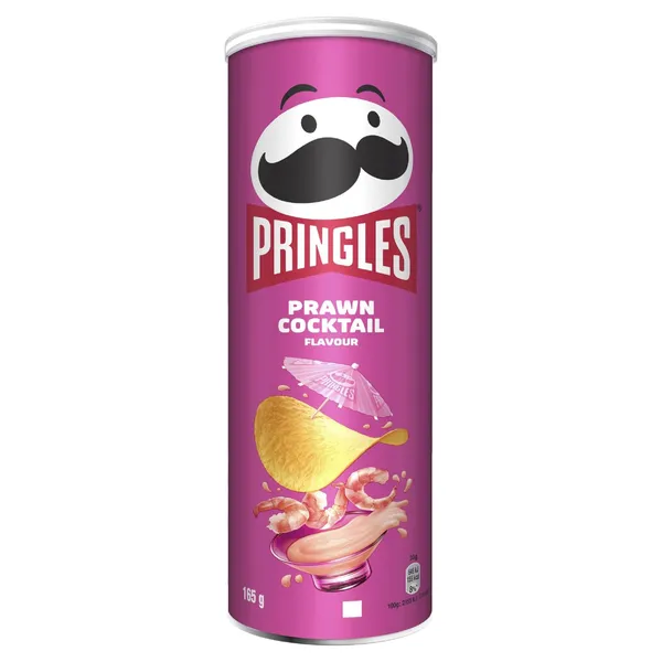 Bulvių traškučiai PRINGLES PRAWN COCTAIL, 165 g