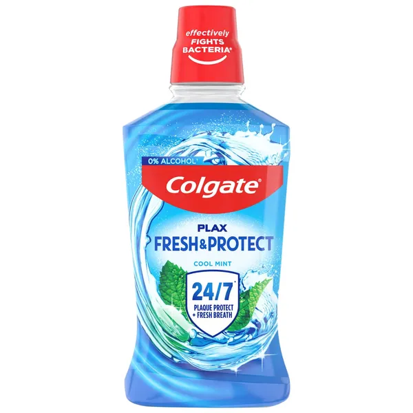Burnos skalavimo skystis COLGATE PLAX TOTAL SPEARMINT, 500 ml