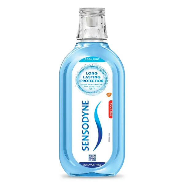 Burnos skalavimo skystis SENSODYNE COOL MINT, 500 ml