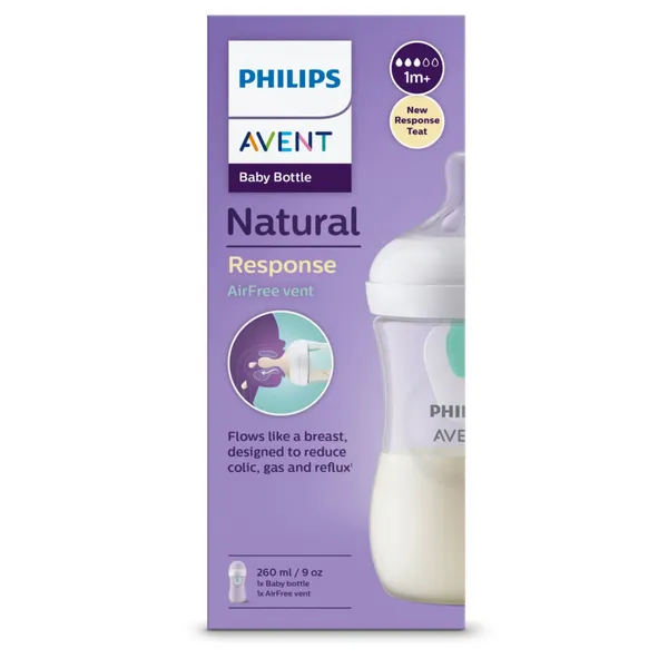 Pretkol.pud.Philips Avent Nat.Resp.1m.+ 260ml