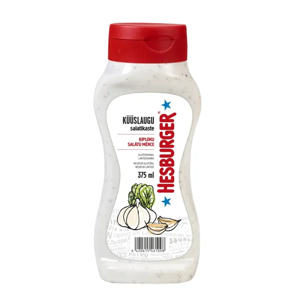 Česnakinis padažas HESBURGER, 370 g