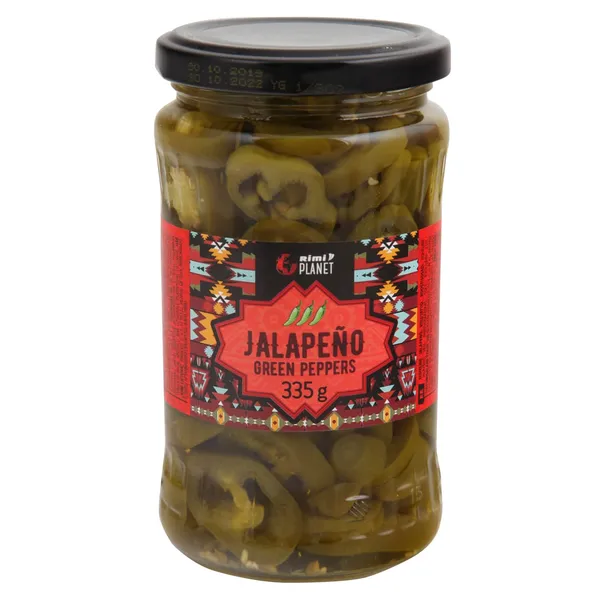 Chalapos paprikos RIMI PLANET, pjaustytos 335/160 g
