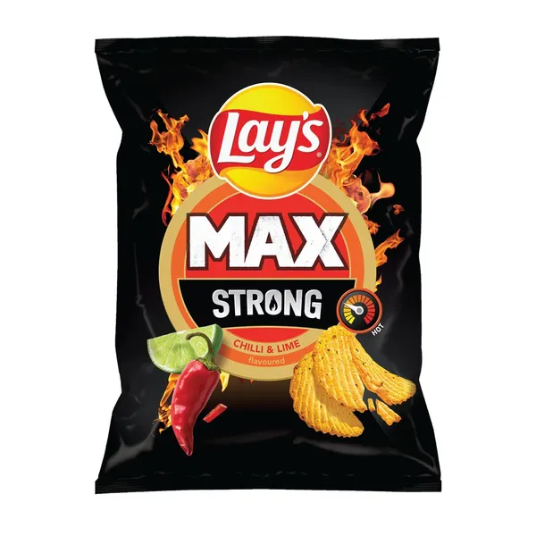 Čili pipirų ir žaliųjų citrinų skonio bulvių traškučiai LAYS, 250 g