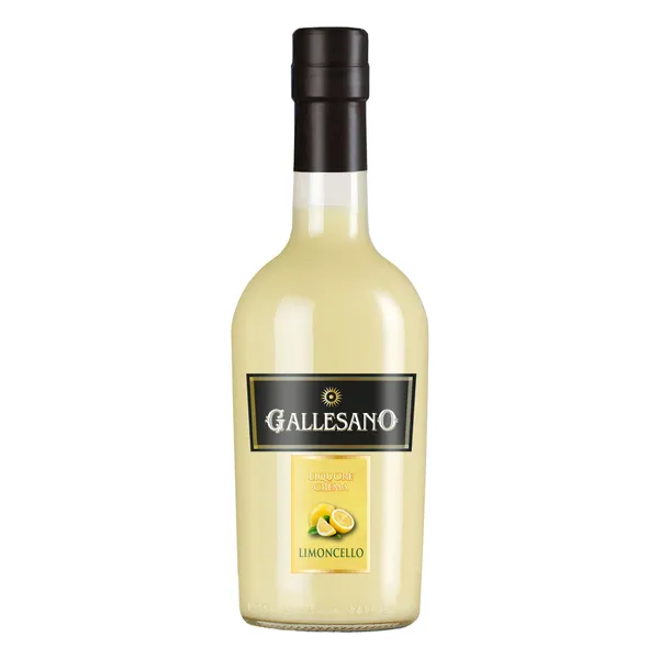 Citronu krēma liķieris Gallesano 17% 0,5l