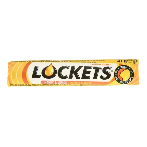 Citrinų skonio ledinukai LOCKETS, 41 g