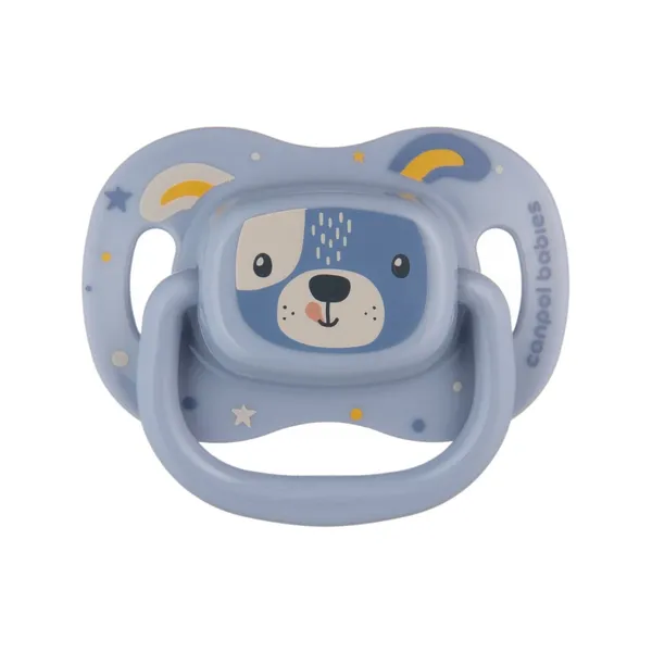Silikoninis čiulptukas CANPOL BABIES CUTE ANIMALS, 18 + mėn., 1 vnt.