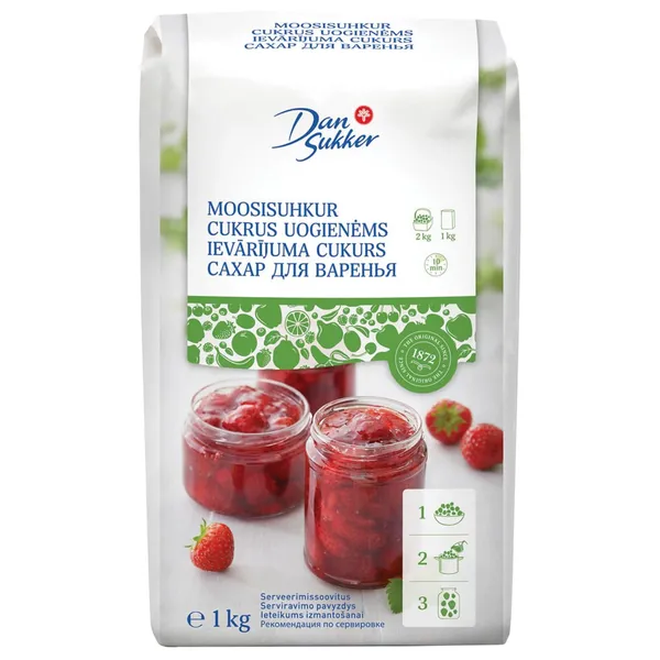 Cukrus uogienėms DAN SUKKER, 1 kg