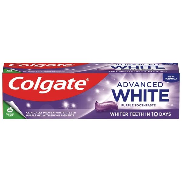 Dantų pasta COLGATE ADVANCE WHITE PURPLE, 75 ml