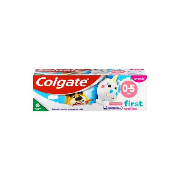 Dantų pasta COLGATE FIRST KIDS SMILES, nuo 0 iki 5 metų, 50 ml