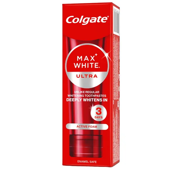 Dantų pasta COLGATE MAX WHITE ULTRA ACTIVE FOAM, 50 ml