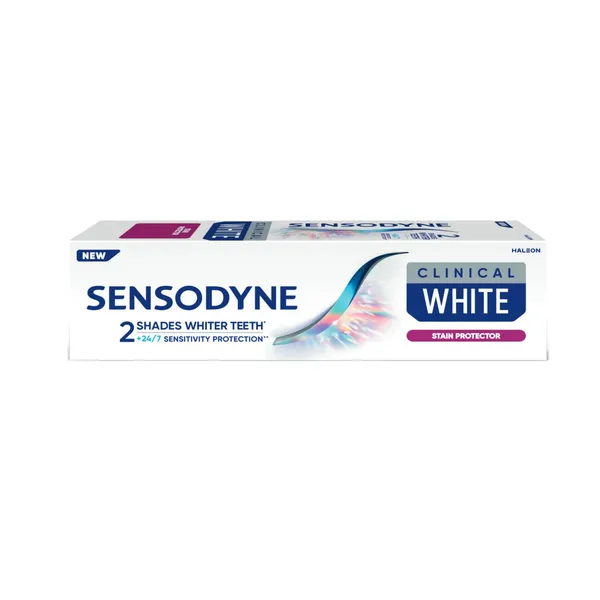 Dantų pasta SENSODYNE CLINICAL WHITE STAIN PROTECT, 75 ml