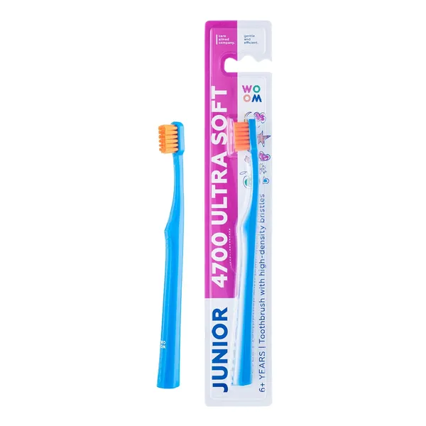 Dantų šepetėlis WOOM Junior 4700 Ultra Soft