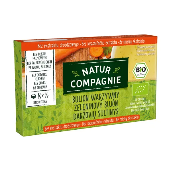 Dārzeņu buljons b/r bez cukura EKO 84 g