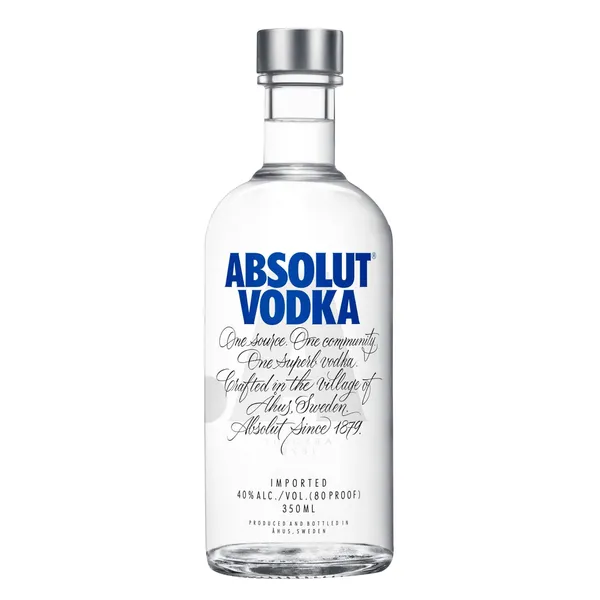 Degvīns Absolut Vodka 40% 0,35l