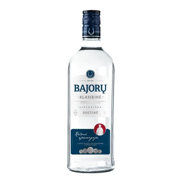 Degtinė BAJORŲ KLASIKINĖ 40%, 1 l